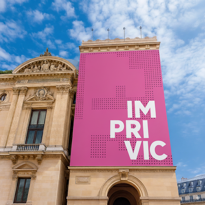 Lona microperforada personalizada para fachadas con paso de aire y luz.