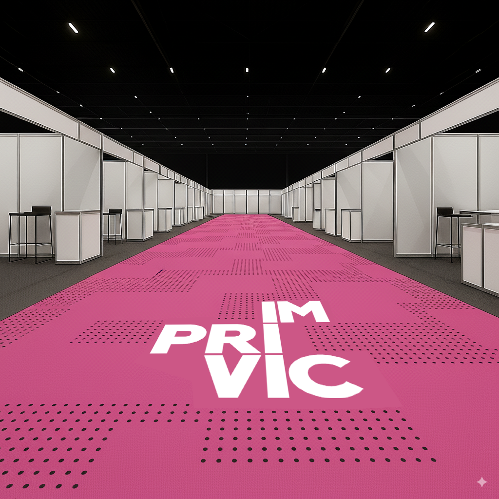 Moqueta ferial para stands, ferias y eventos.