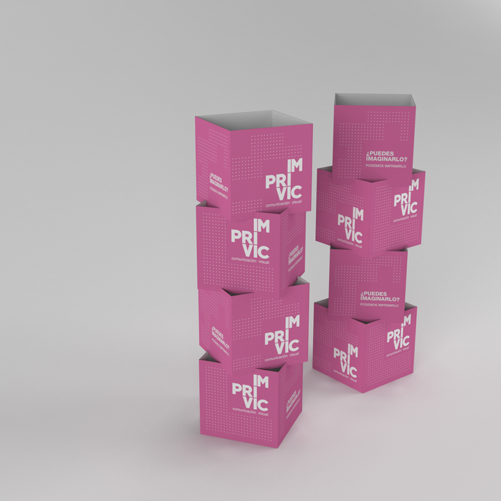 Tótem Multicubos 4 Cubos