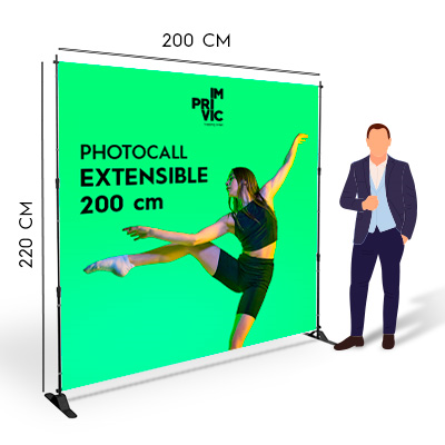 Photocall Extensible 200x220