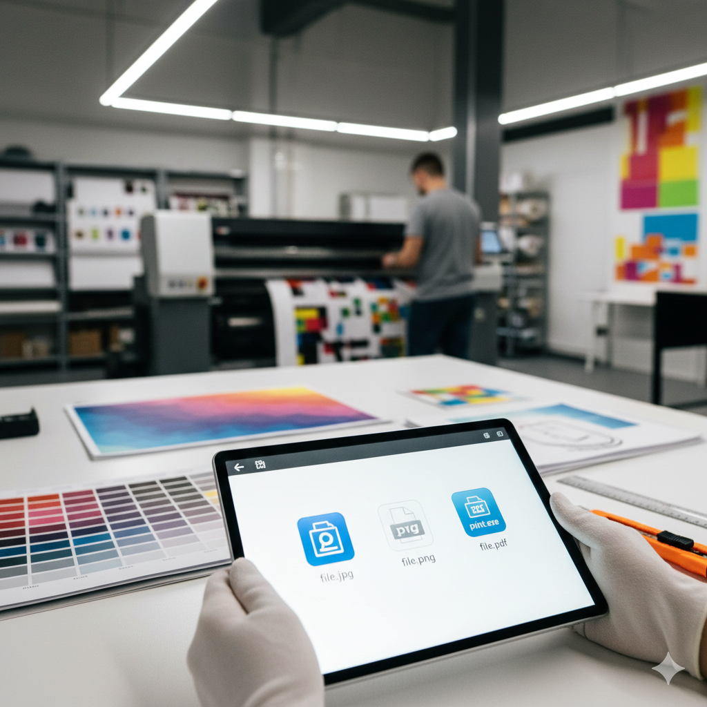 JPG, PNG y PDF: archivos para impresión