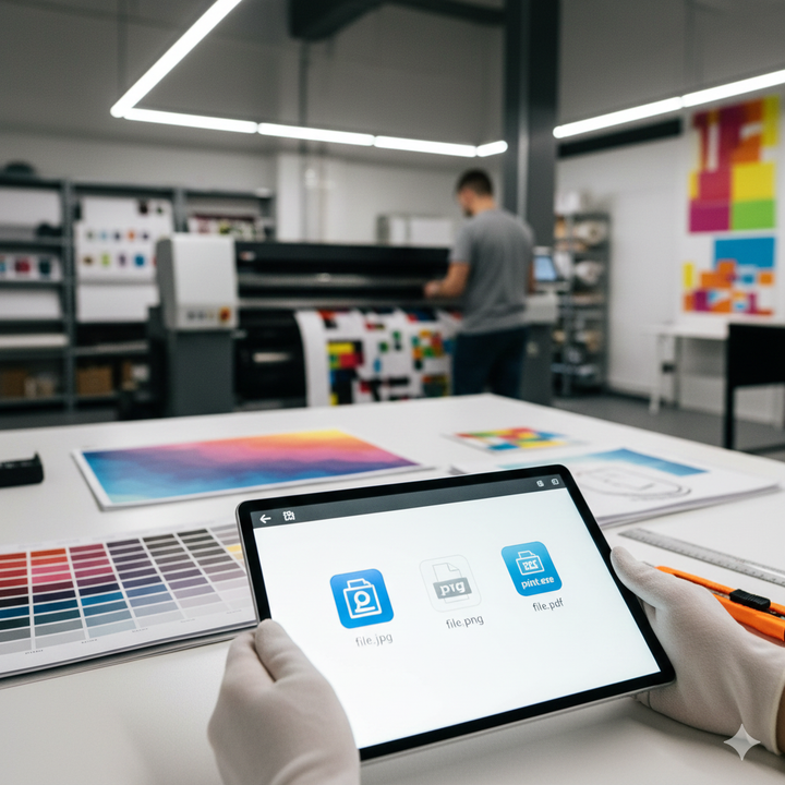 JPG, PNG y PDF: archivos para impresión