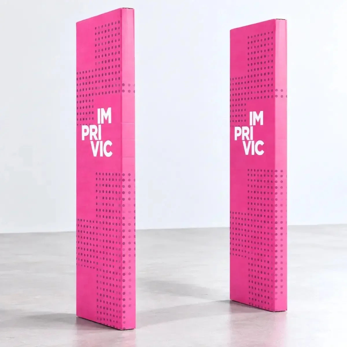 Cubre alarmas de cartón impreso personalizado de color rosa para antenas antihurto