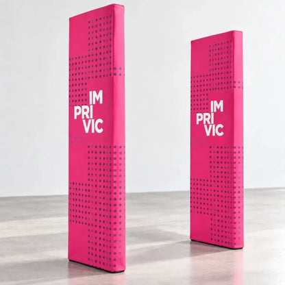Cubre alarmas de tela impreso personalizado de color rosa para antenas antihurto