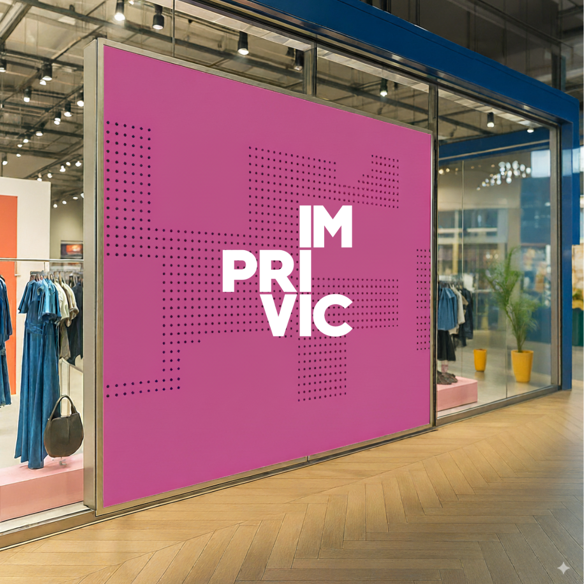 Lona impresa en gran formato para cajas de luz.