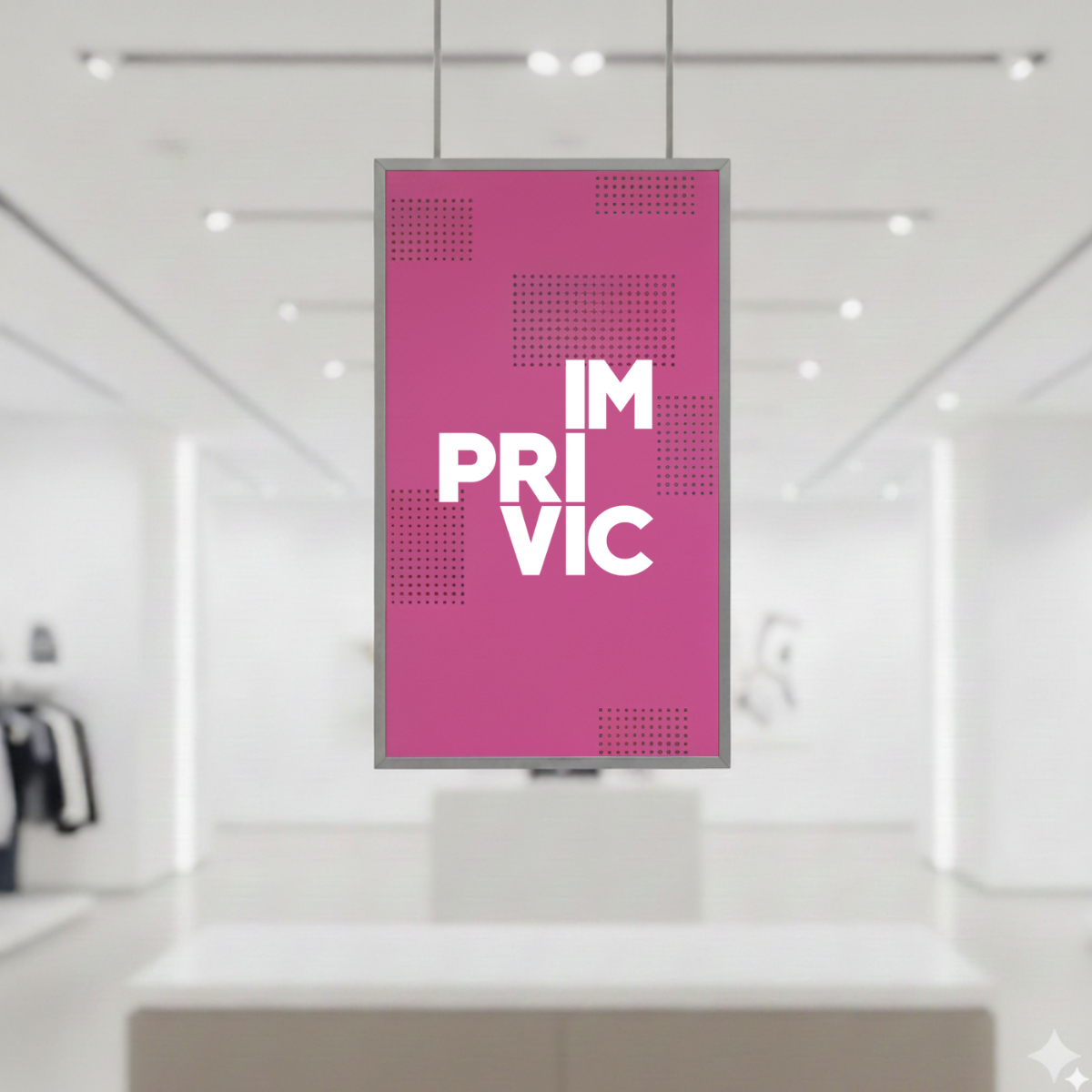 Lona translúcida para luminosos y cajas de luz.