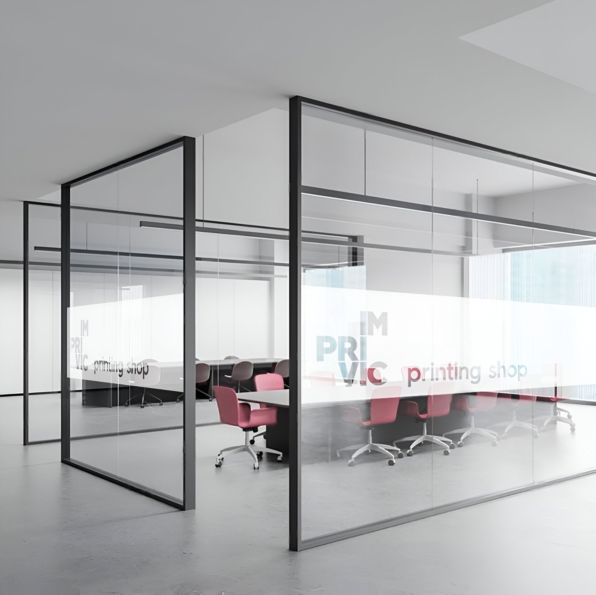 Vinilo adhesivo ácido para cristales, acabado translúcido elegante. Ideal para privacidad y decoración.