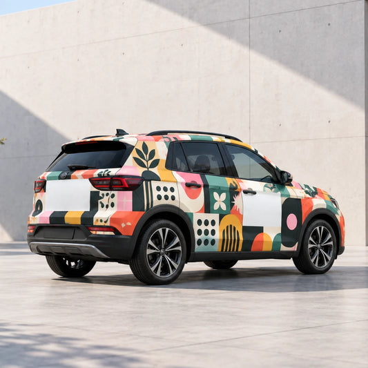 Vinilo de fundición personalizado para rotulación integral de coche