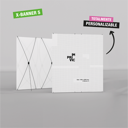 X-Banner S expositor - Imprivic