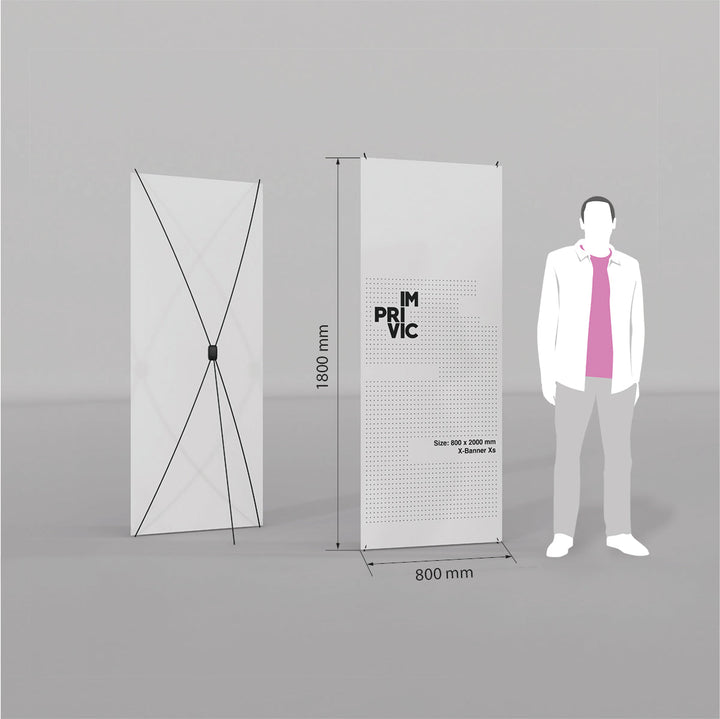 X-Banner XS expositor publicitario - Imprivic