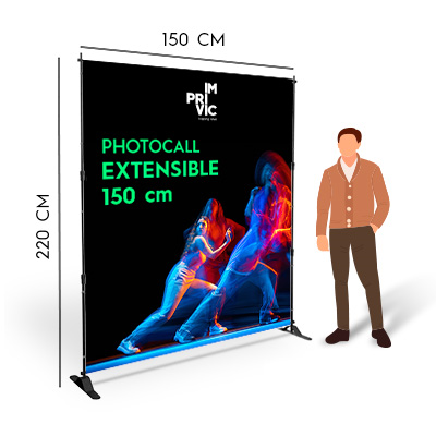 Photocall Extensible 150x220